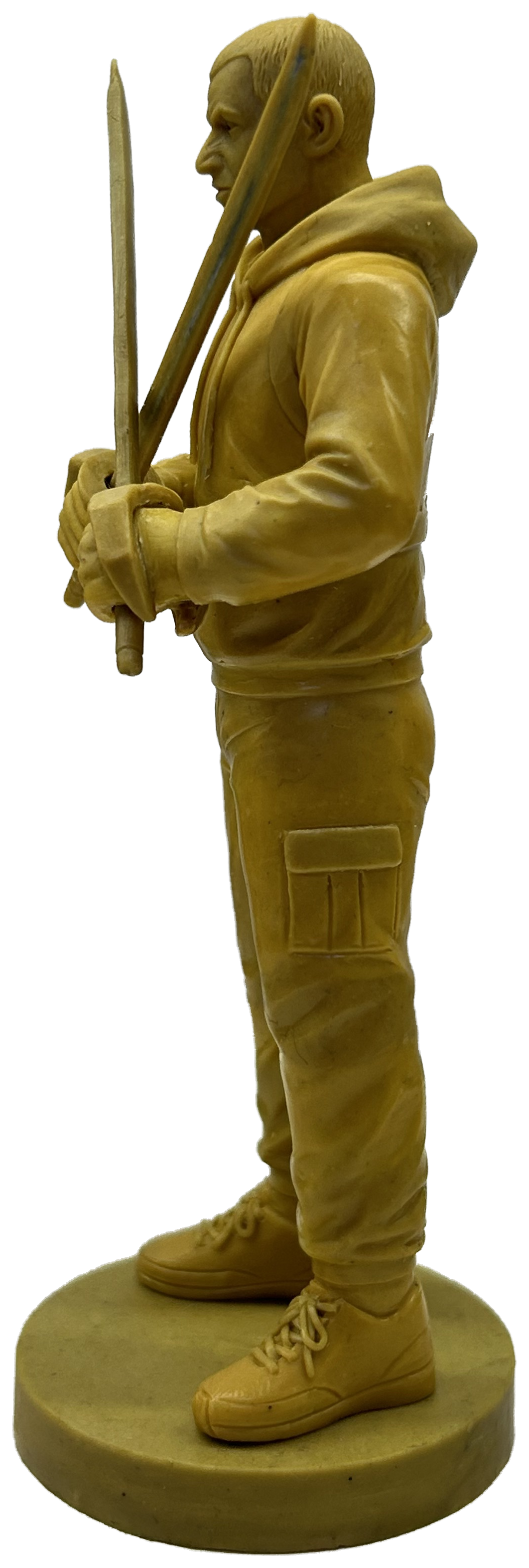 Clay sample: Side - facing left